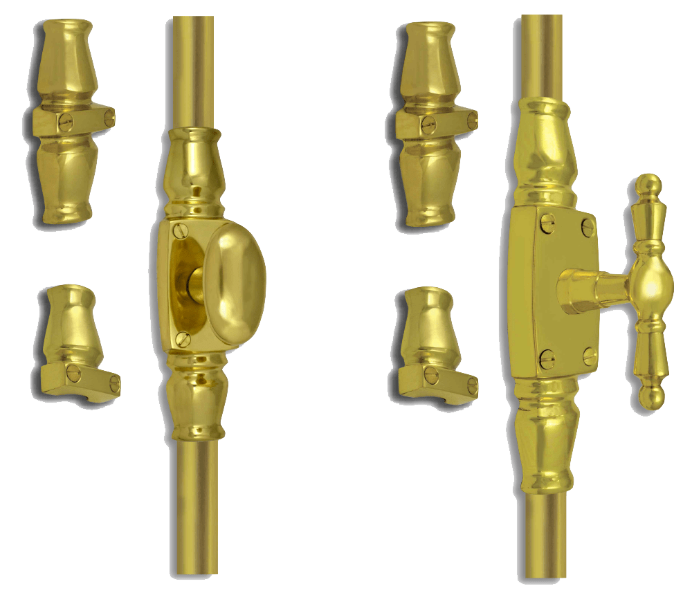Cremone-Bolts Solid Brass Cremone Bolts